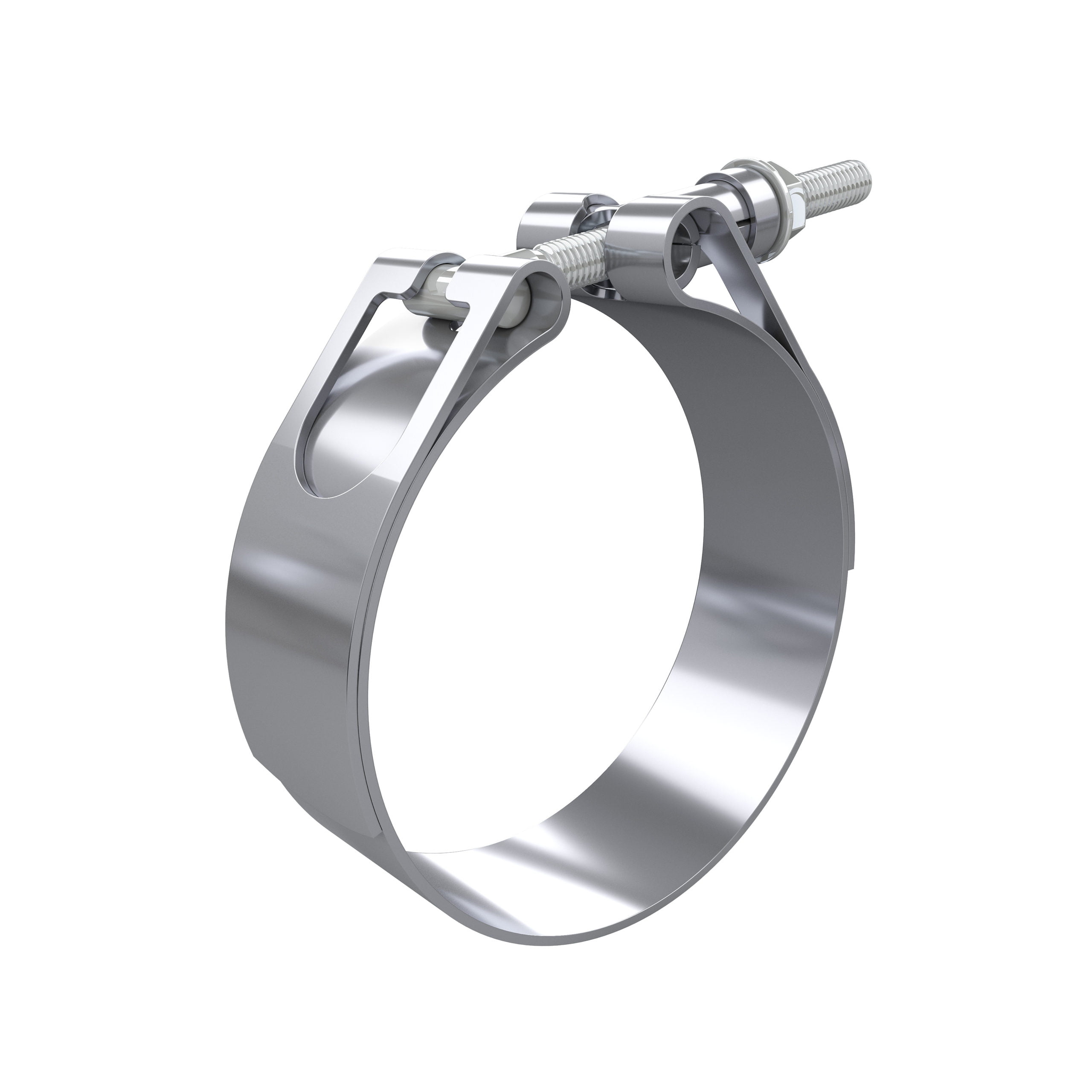 quick release band clamp with no tongue