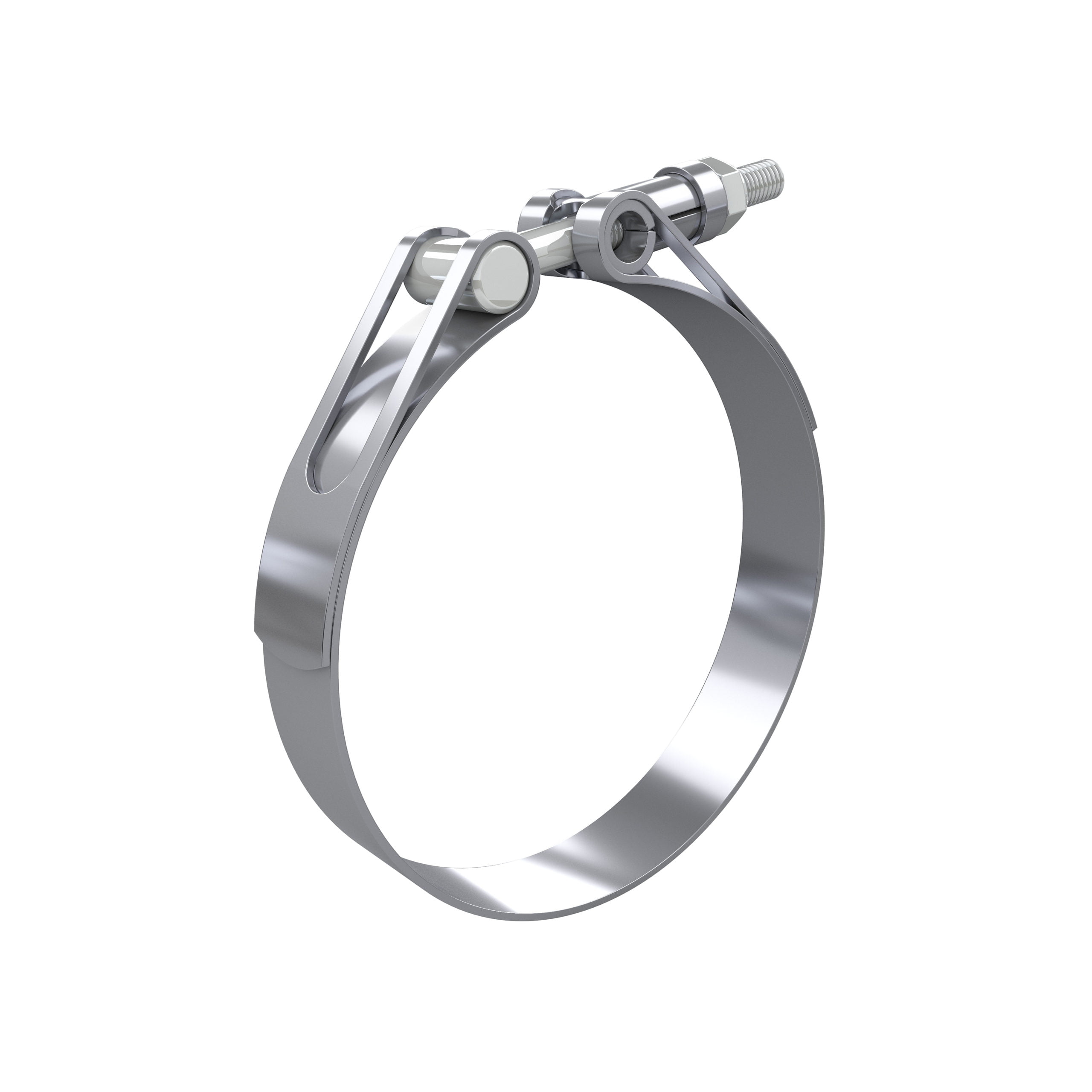 t bolt band clamp with no tongue
