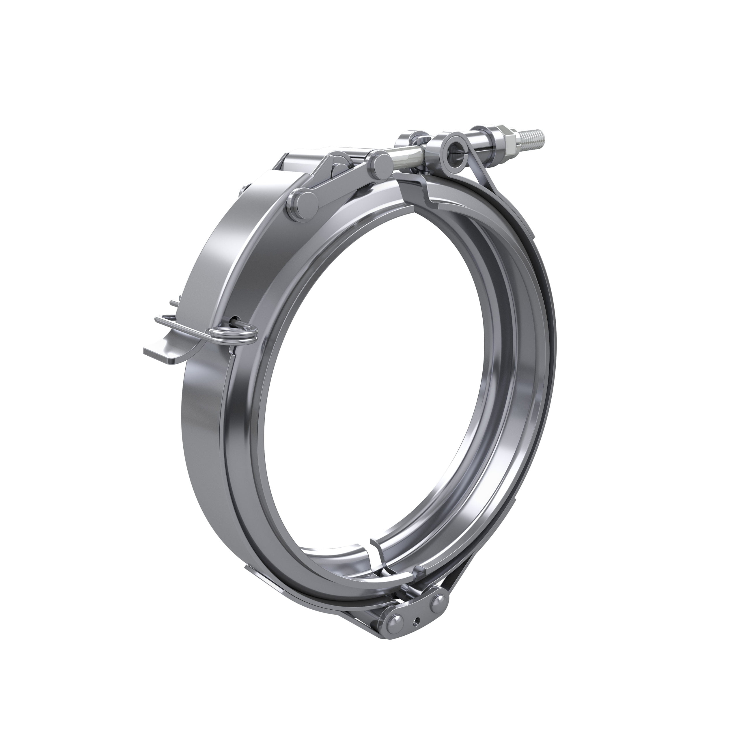 Lever and hinge clamp